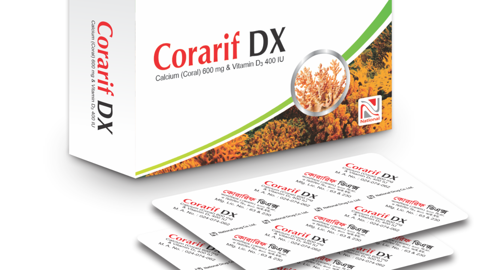 Corarif DX Carton