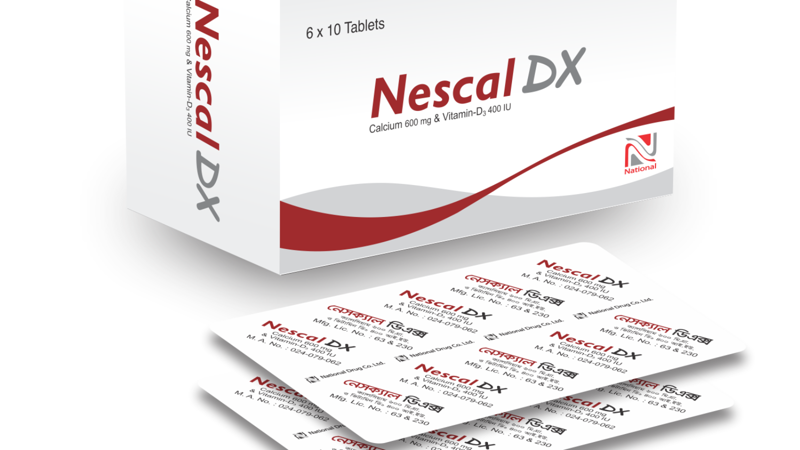 Nescal DX Carton